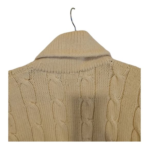 RALPH LAUREN Wool Shawl Collar Cardigan -  Size Large - Picture 6 of 8